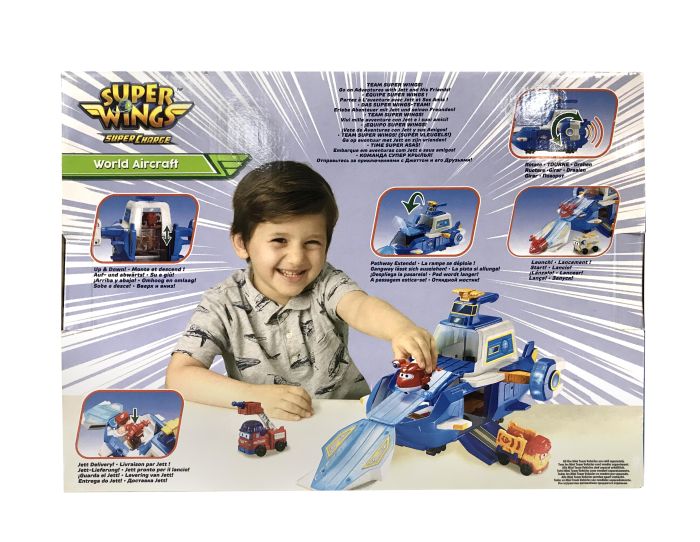 Игровой набор Super Wings Воздушная База, свет, звук