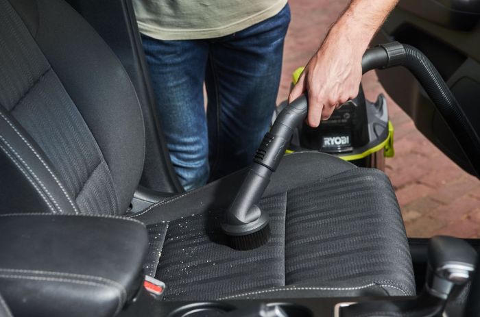 Пилосос акумуляторний професійний Ryobi ONE+ R18WDV-0 18В 82Вт 11.4кПа контейнер 18л 4.7кг без АКБ та ЗП