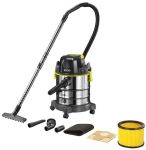 Пылесос аккумуляторный профессиональный Ryobi ONE+ R18WDV-0 18В 82Вт 11.4кПа контейнер 18л 4.7кг без АКБ и ЗУ