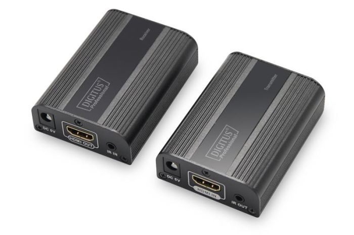 Набор удлинителей DIGITUS HDMI 2.0, UHD 4K/60 Гц, CAT6 или выше, 70 м
