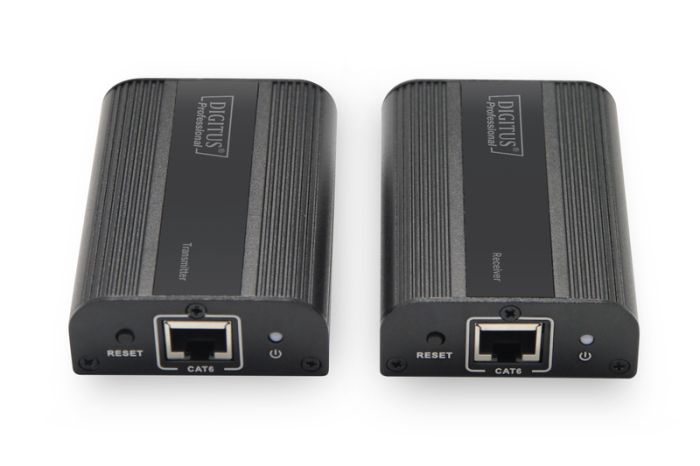 Набор удлинителей DIGITUS HDMI 2.0, UHD 4K/60 Гц, CAT6 или выше, 70 м