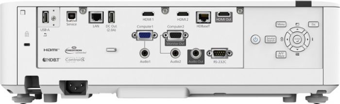 Проєктор Epson EB-L530U WUXGA, 5200 lm, LASER, 1.358-2.2, WiFi