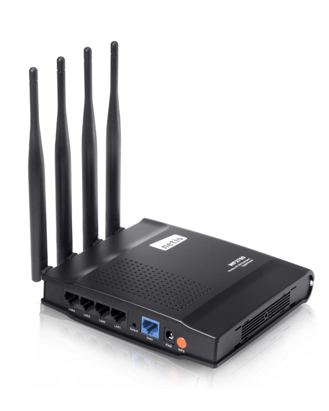 Маршрутизатор   AC1200, 4xGE LAN, 1xGE WAN, MESH Netis WF2780