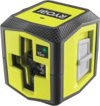 Нивелир лазерный Ryobi RBCLLG1 до 15м перекрестный зеленый луч 0.4кг