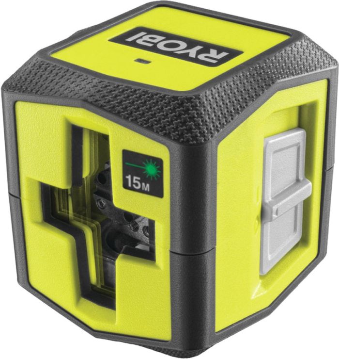 Нивелир лазерный Ryobi RBCLLG1 до 15м перекрестный зеленый луч 0.4кг