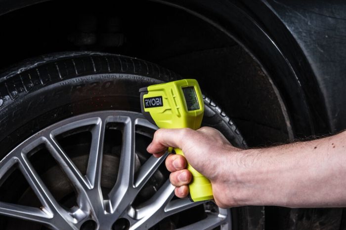 Пірометр безконтактний Ryobi RBIRT08 -50...550°С 0.1кг