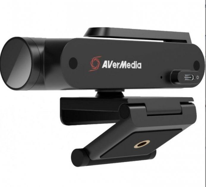 Вебкамера AVerMedia PW513 4K, 30fps, fixed focus, чёрный