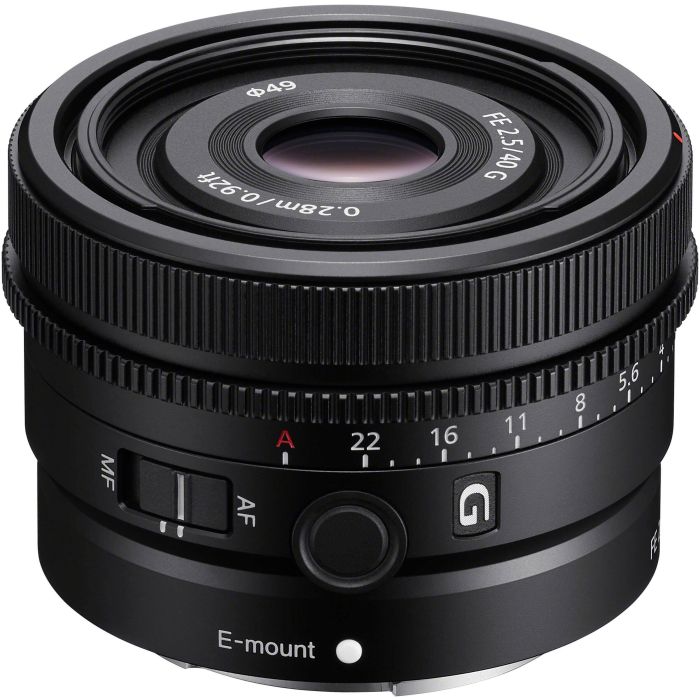 Объектив Sony 40mm, f/2.5 G для камер NEX