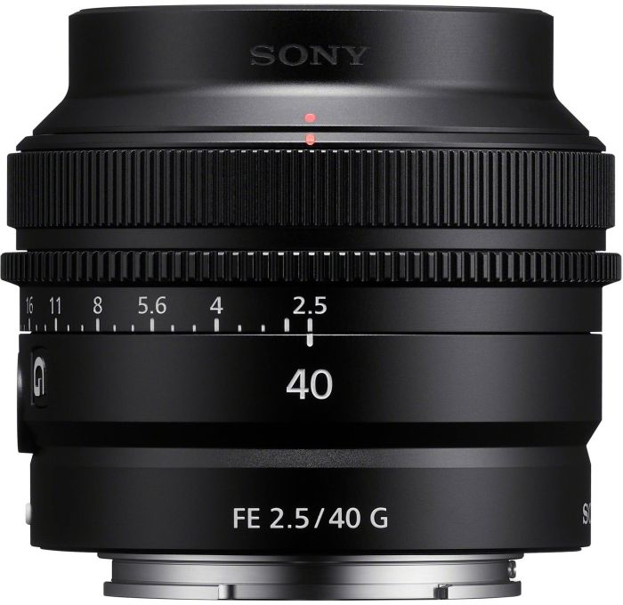 Объектив Sony 40mm, f/2.5 G для камер NEX