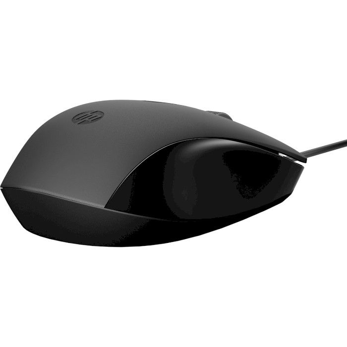 Миша HP 150, USB-A, чорний