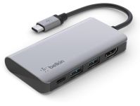 Хаб Belkin USB-C 4в1 Multiport Dock