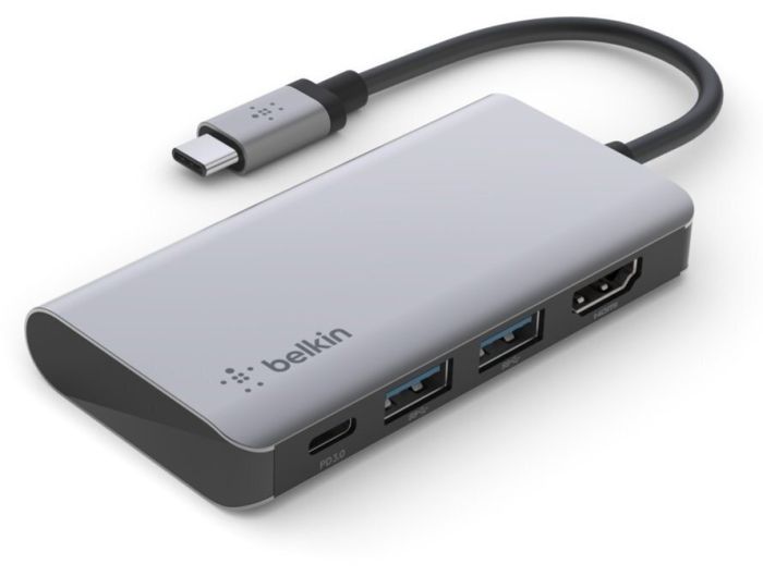 Хаб Belkin USB-C 4в1 Multiport Dock
