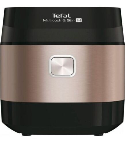 Мультиварка Tefal MultiCook&Stir, 1200Вт, чаша-5л, електронне керув., пластик, чорно-бронзовий