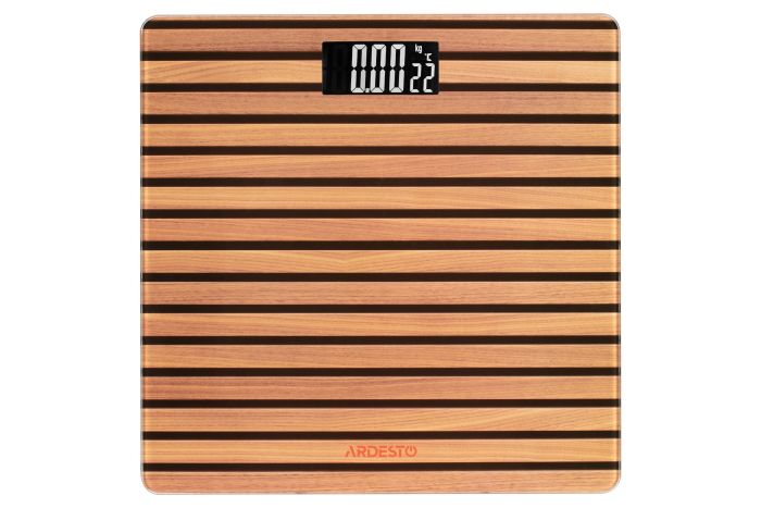 Весы Ardesto напольные Plank, 150кг, AAAx2 в компл, стекло, многоцветные