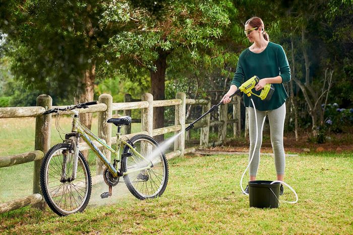 Мийка ручна акумуляторна Ryobi ONE+ RY18PW22A-0 18В 22бар 182л/год 22кг без АКБ та ЗП