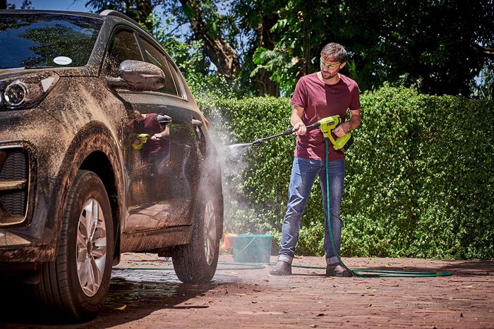 Мийка ручна акумуляторна Ryobi ONE+ RY18PW22A-0 18В 22бар 182л/год 22кг без АКБ та ЗП