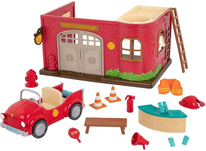 Игровой набор Li`l Woodzeez Пожарная станция