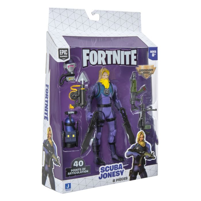 Коллекционная фигурка Fortnite Legendary Series Scuba Jonesy, 15см