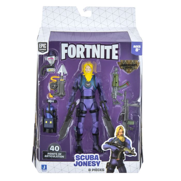 Коллекционная фигурка Fortnite Legendary Series Scuba Jonesy, 15см