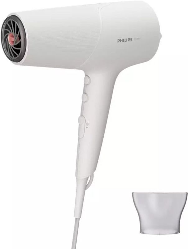 Фен Philips 5000 Series, 2100Вт, 3 режими, іонізація, хол. обдув, білий