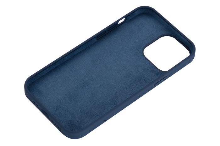 Чохол 2Е Basic для iPhone 13 Pro Max, Liquid Silicone, синій світлий