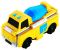 Машинка-трансформер Flip Cars 2 в 1 Строительный транспорт, Бетономешалка и Траншеекопатель