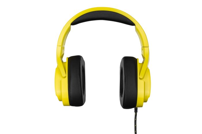 Гарнітура ігрова 2E GAMING HG340, 7.1, USB-A, RGB, 2м, жовтий
