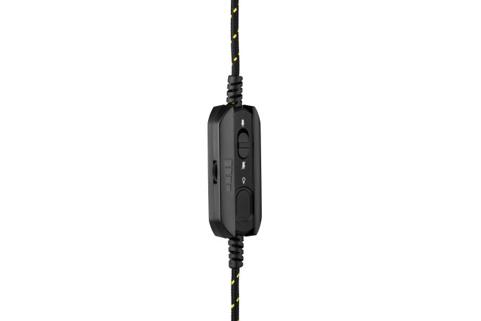 Гарнітура ігрова 2E GAMING HG340, 7.1, USB-A, RGB, 2м, жовтий