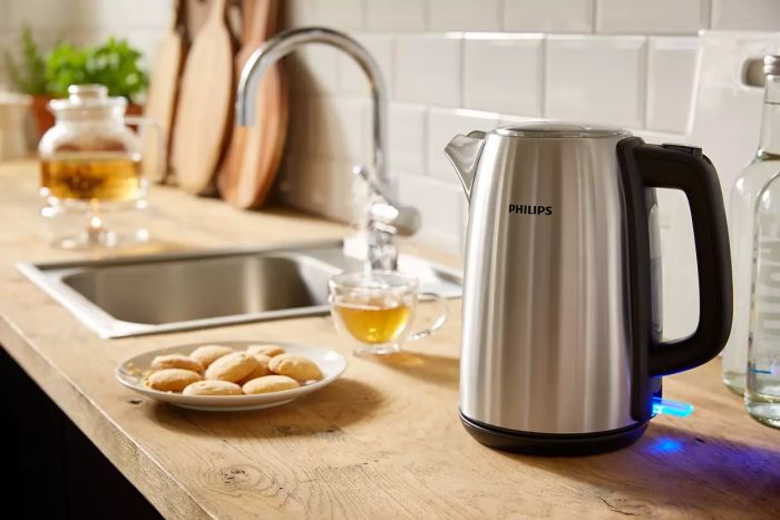 Електрочайник Philips Viva Collection 1.7л, метал