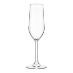 Набір келихів для шампанського Bormioli Rocco Nadia Cal Champagne, 205мл, h224мм, 4шт, скло, прозорий