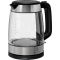 Електрочайник Electrolux 1.7л, Strix, скло, сріблясто-чорний