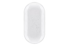 Блюдо Ardesto Bagheria Bright white, 25х13см, кераміка, овальна, білий