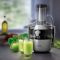 Соковитискач Philips Avance Collection відцентрований 1200Вт, чаша-1л, жмих-2.1л, жолоб на ціле яблуко, пластик/метал, сріблястий