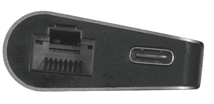 Хаб Trust Dalyx 7-IN-1 USB-С > 2xUSB-А 3.2/USB-С/HDMI/Ehernet/SD/microSD, Алюміній, 0.25м, Сірий