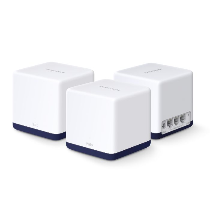 Система WiFi-Mesh MERCUSYS Halo H50 AC1900, 3xGE LAN/WAN, 3мод