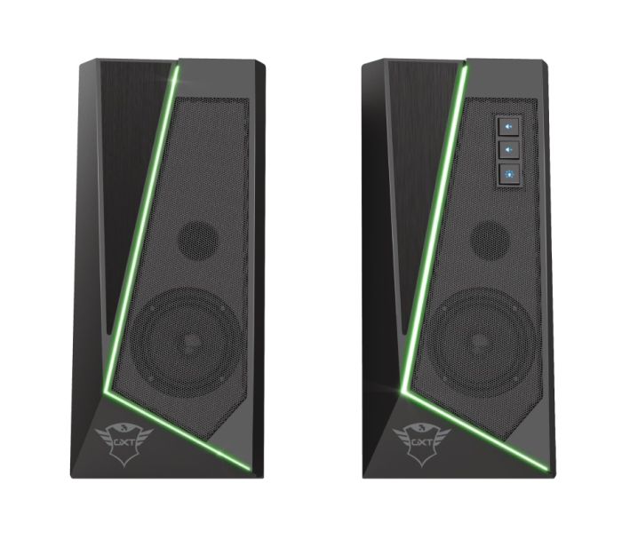 Акустична система Trust GXT 609 Zoxa 2.0, USB/AUX, RGB, чорний