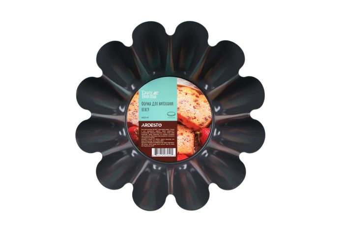 Форма для випікання кексу Ardesto Tasty baking, 23x9см, вуглецева сталь, сіро-блакитний