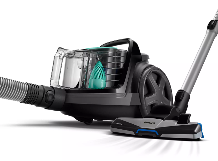 Пилосос Philips контейнерний 5000 Series, 900Вт, конт пил -1,5л, НЕРА, чорний