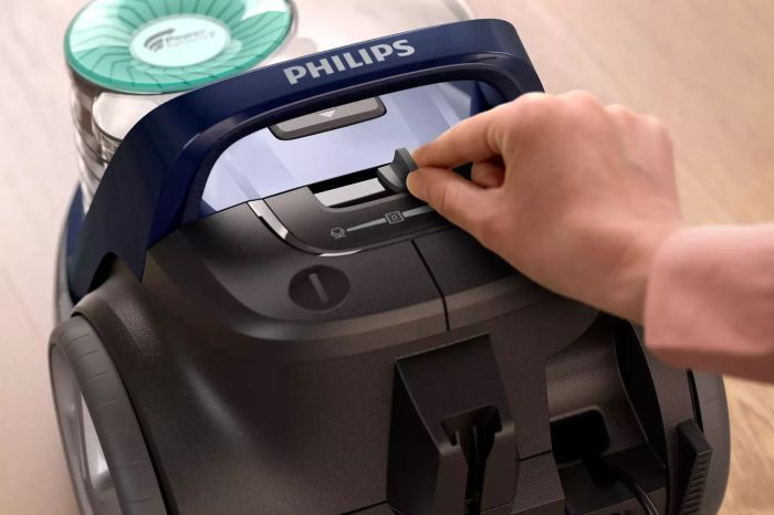 Пилосос Philips контейнерний 5000 Series, 900Вт, конт пил -1,5л, НЕРА, чорний