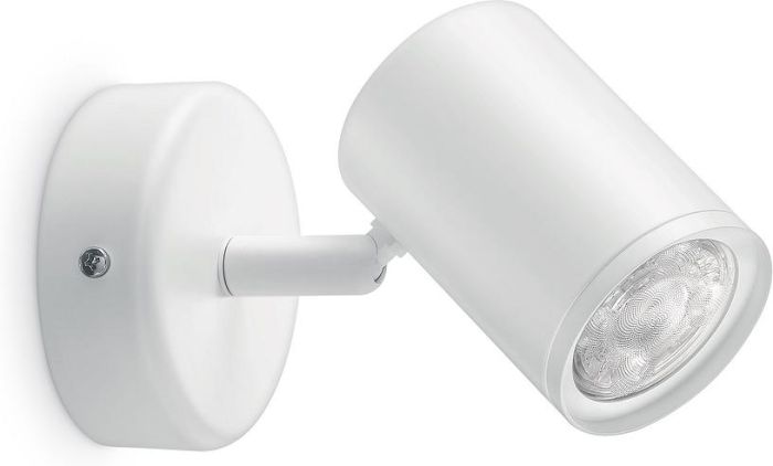 Світильник точковий накладний розумний WiZ IMAGEO Spots, 1х5W 2200-6500K RGB білий