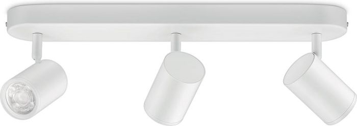 Светильник точечный накладной умный WiZ IMAGEO Spots, 3х5W, 2200-6500K, RGB, Wi-Fi, белый