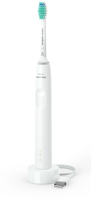 Щітка зубна електр. Philips, Sonicare 3100 Series, 31т. колив/хв, насадок-1, білий