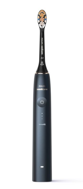 Щітка зубна електр. Philips, Sonicare DiamondClean Prestige 9900, 62т. колив/хв, насадок-1, SenseIQ, зарядний чохол, чорний
