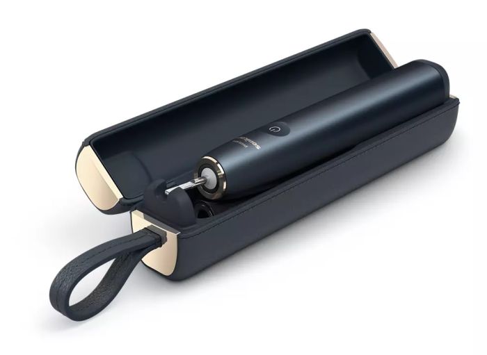 Щітка зубна електр. Philips, Sonicare DiamondClean Prestige 9900, 62т. колив/хв, насадок-1, SenseIQ, зарядний чохол, чорний
