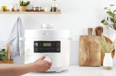 Мультиварка-скороварка Tefal Turbo Cuisine , 1000Вт, чаша-4.8л, механическое управл., пластик, белый