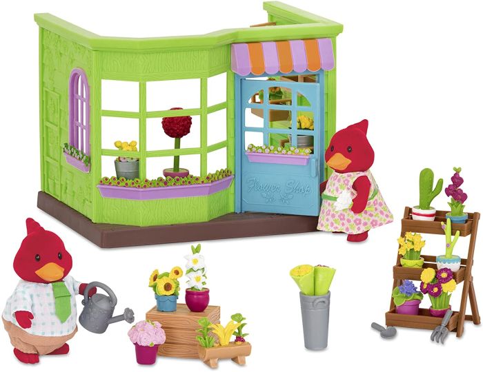 Игровой набор Li`l Woodzeez Цветочный магазин