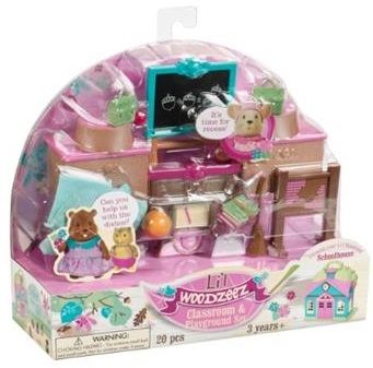 Игровой набор Li'l Woodzeez Класс и игровая площадка