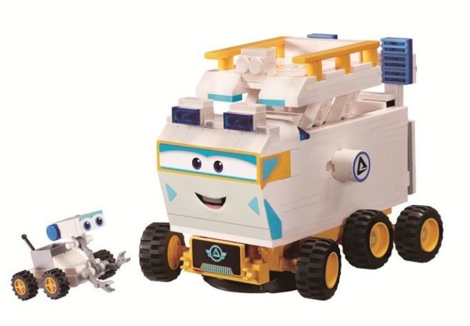 Конструктор Super Wings Small Blocks Buildable Vehicle Set Ровер (Rover)