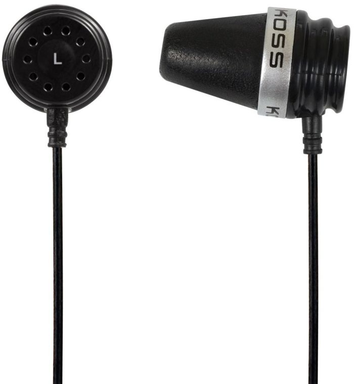 Навушники In-Ear Koss Spark Plug, 3.5 mini-jack, Чорний