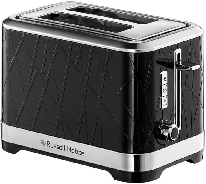 Тостер Russell Hobbs Structure, 1050Вт, пластик, чорний